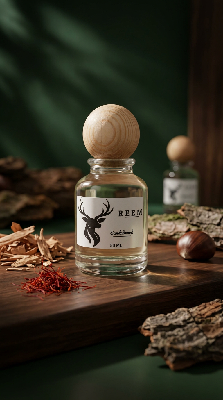 Reem Stronger With You Sandalwood — برفان رجالي من Reem Perfumes